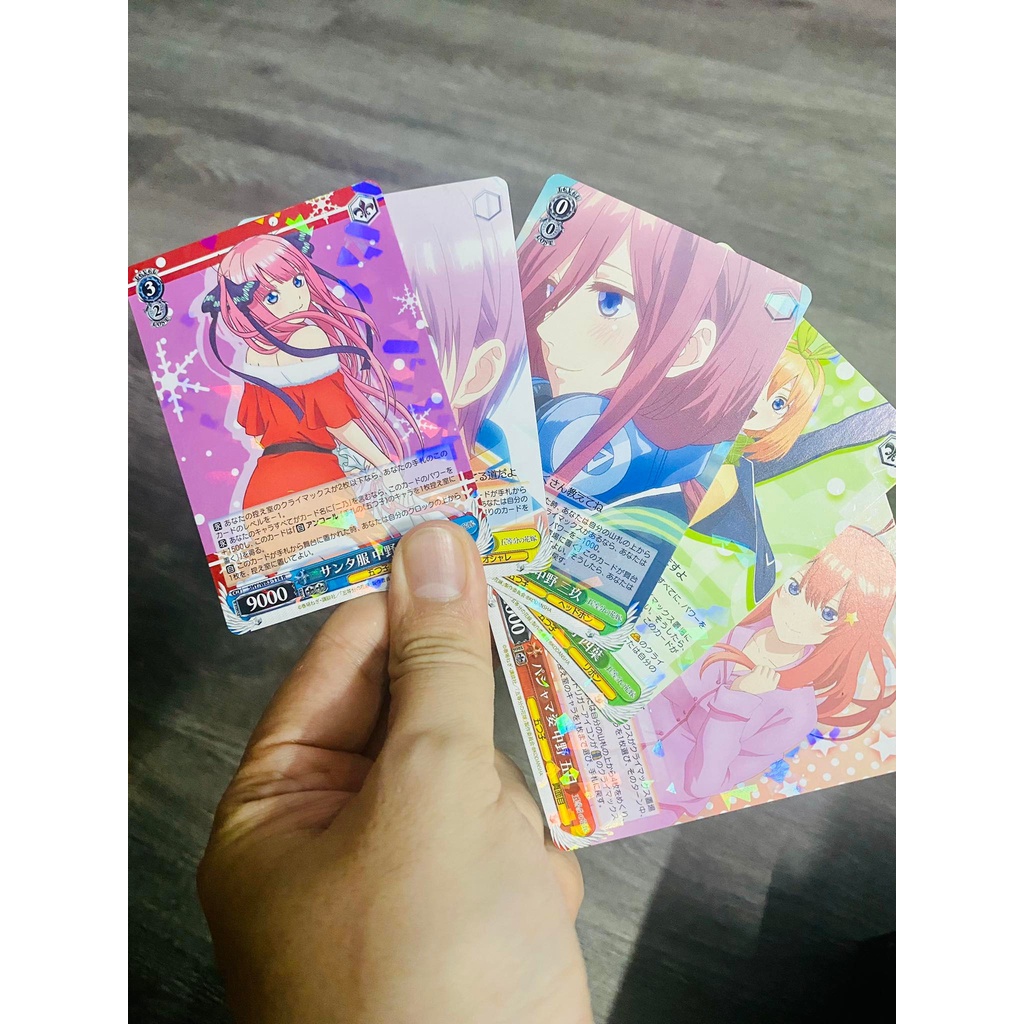 Card anime chính hãng Nhật Bản tặng kèm khi mua kèm sản phẩm bất kì