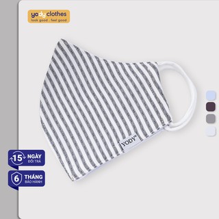 Khẩu trang vải YODY công nghệ nano ion bạc kháng khuẩn KTR3001