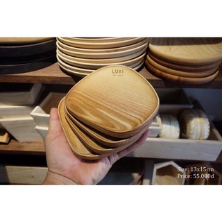 Hcm | thớt gỗ decor trang trí món ăn, khay gỗ trang trí chụp ảnh, đựng đồ ăn luxi decor hcm
