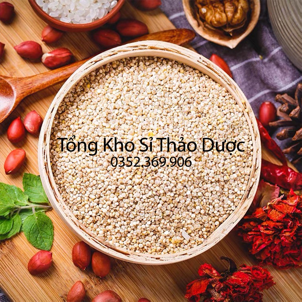 Hạt Quinoa Trắng 1kg (Hạt Diêm Mạch Hữu Cơ)