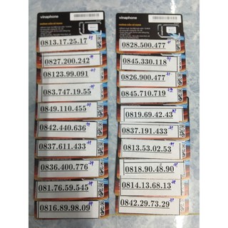 Sim 4G Vinaphone VD89 Tặng 60GB DATA, Miễn Phí Nghe Gọi (I)