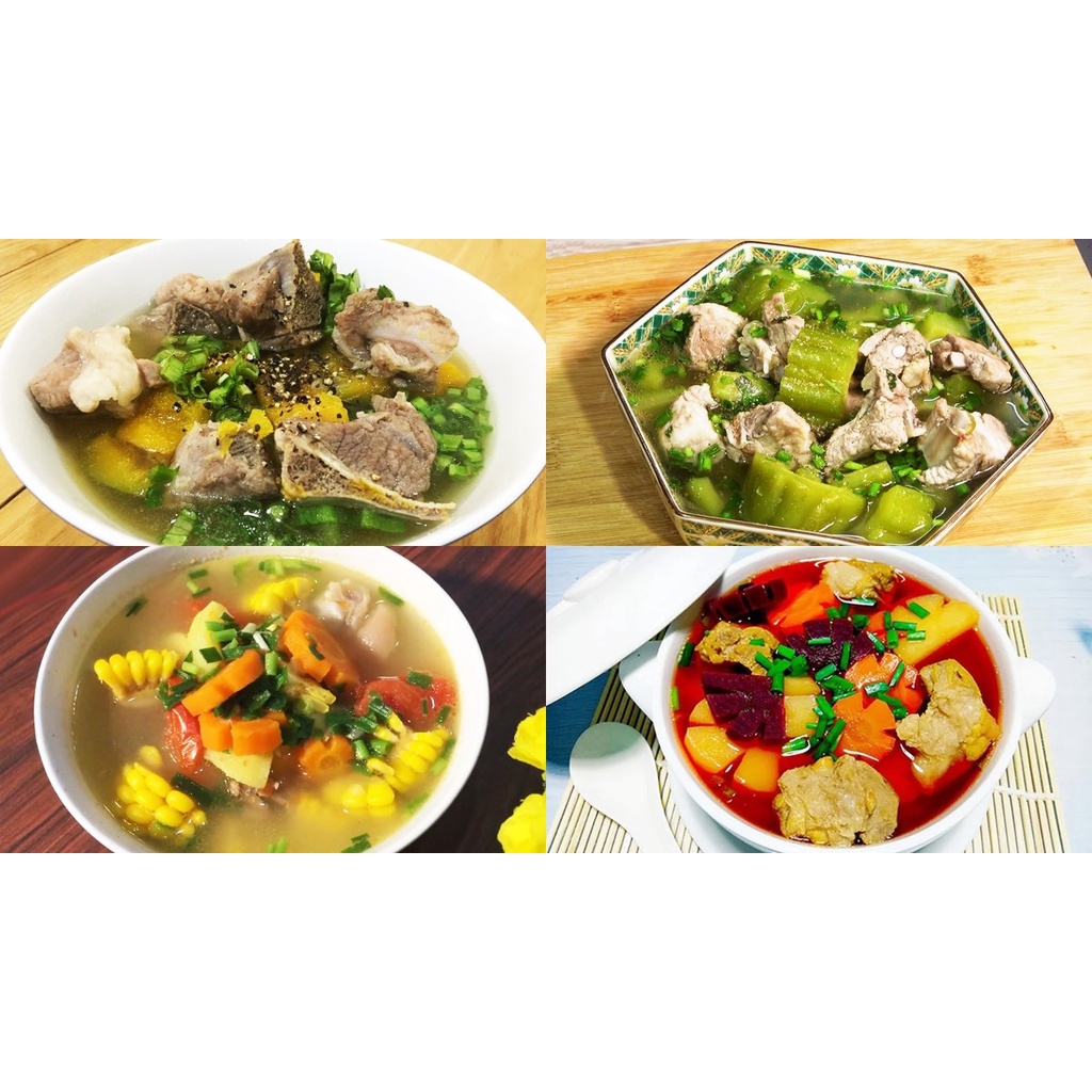Hạt Nêm Việt Từ Thịt Heo, Xương Ống Và Tủy Dòng Túi 3kg