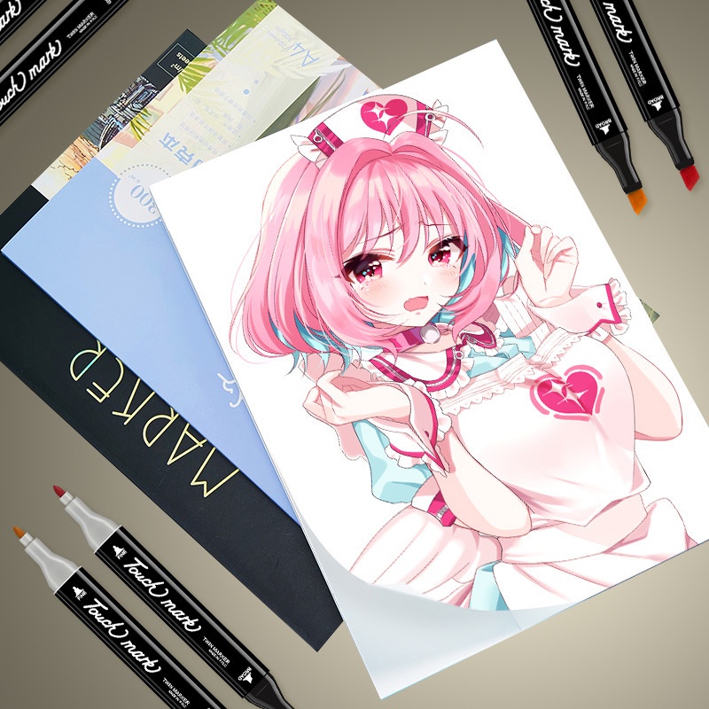 Sổ Tay Vẽ Touch Mark Sổ Vẽ Phác Thảo Ký Họa Sổ Sketchbook 120gsm B5