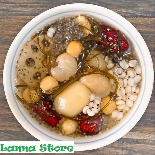 [HOT] Chè sâm bổ lượng 9 vị gói 400gram - set nguyên liệu nấu 12 -14 ly chè