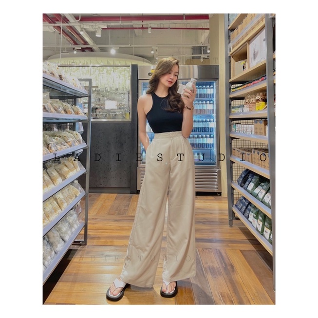 Quần tây lưng cao cúc gài bản vừa màu cực tây✨ | BigBuy360 - bigbuy360.vn