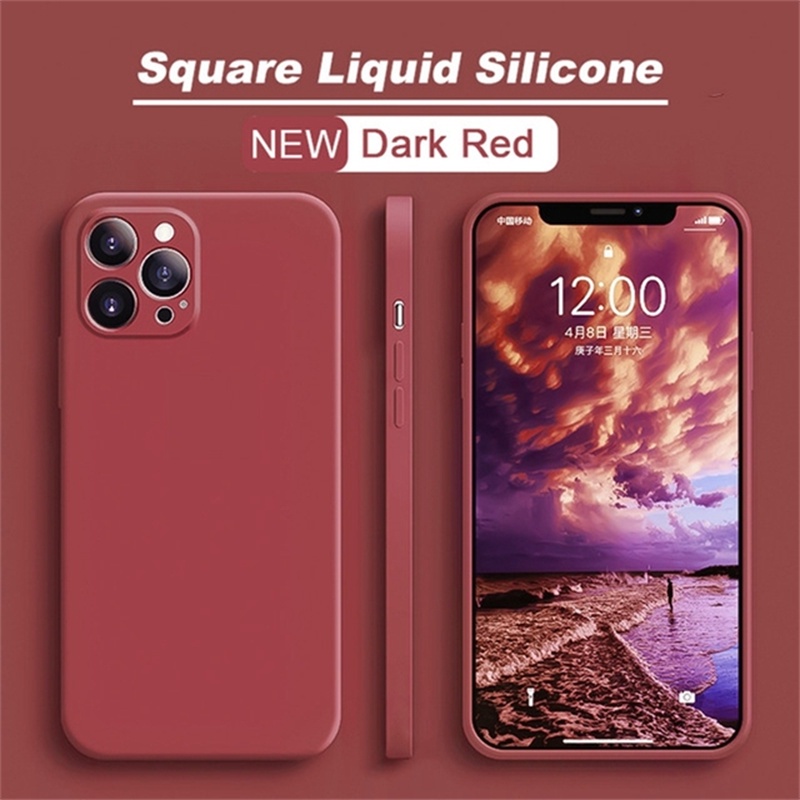 Ốp Điện Thoại Silicon Chống Sốc Cho iphone 13 pro 12 pro max 11 xs max xr x/xs 7 8 plus