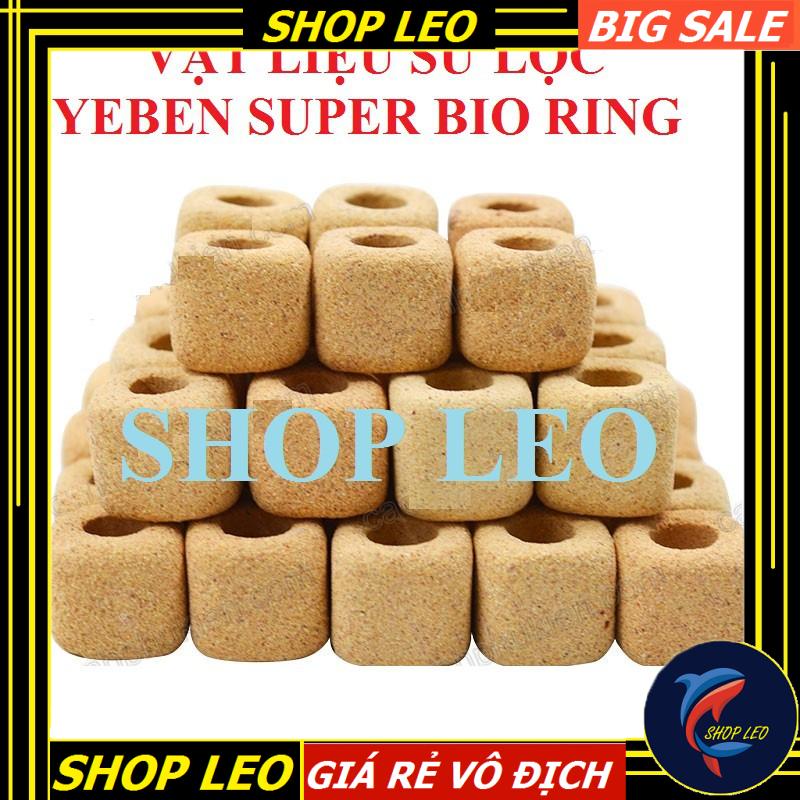 Vật liệu lọc YEBEN SUPER BIO RING - Sứ LỌC CAO CẤP HỒ CÁ - HỒ THỦY SINH