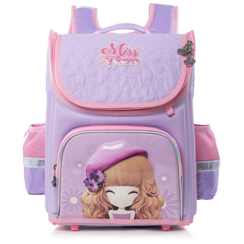 Balo chống gù Mr Vui 881 cho bé gái từ lớp 2-4