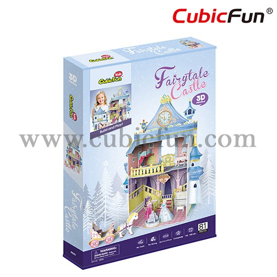 Mô hình giấy 3D CubicFun - Fairytale Castle - P809h