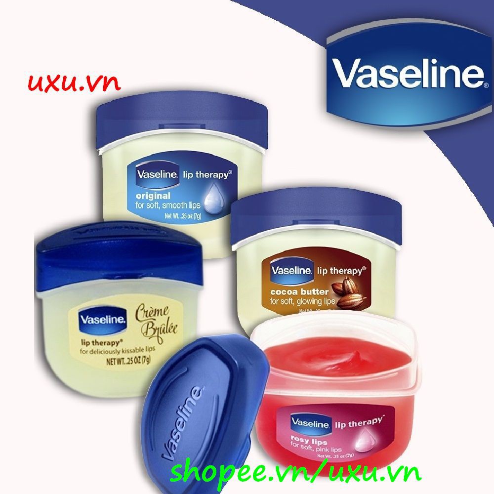 Sáp Dưỡng Môi 7G Vaseline Lip Therapy Original Không Màu, Với uxu.vn Tất Cả Là Chính Hãng.