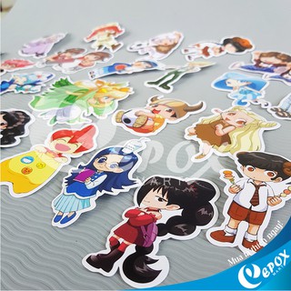Hình dán 12 cung hoàng đạo - Set 24 tờ