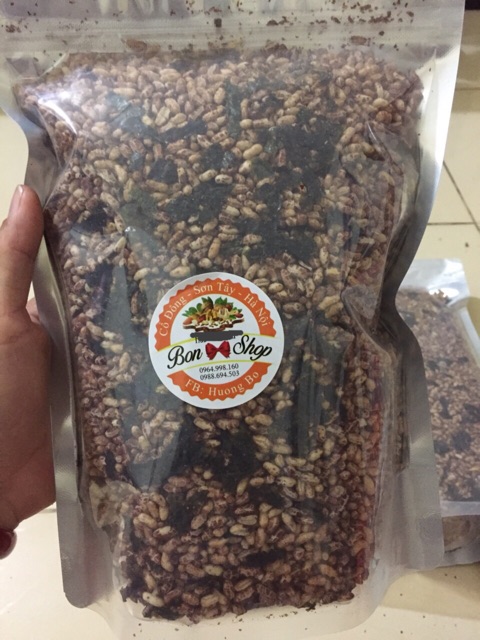 Gạo lứt sấy Rong biển giòn ngon hàng chuẩn 1kg