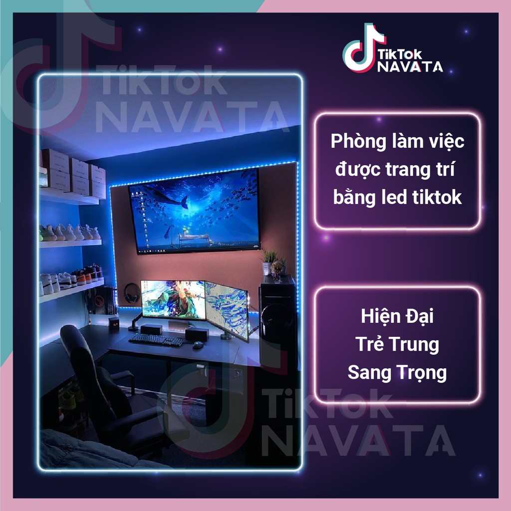 Chỉnh APP trên 16 triệu màu nháy theo nhạc đèn trang trí triệu view TikTok