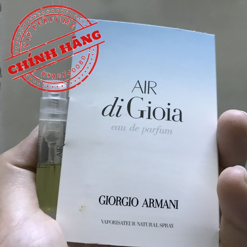 [ Vial ] Nước hoa nữ chính hãng Giorgio Armani Acqua di Gioia EDP 1.2ml | BigBuy360 - bigbuy360.vn