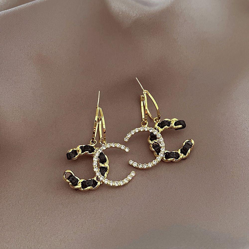 Bông Tai Dáng Dài Bằng Da Phong Cách Vintage Thời Trang Cho Nữ