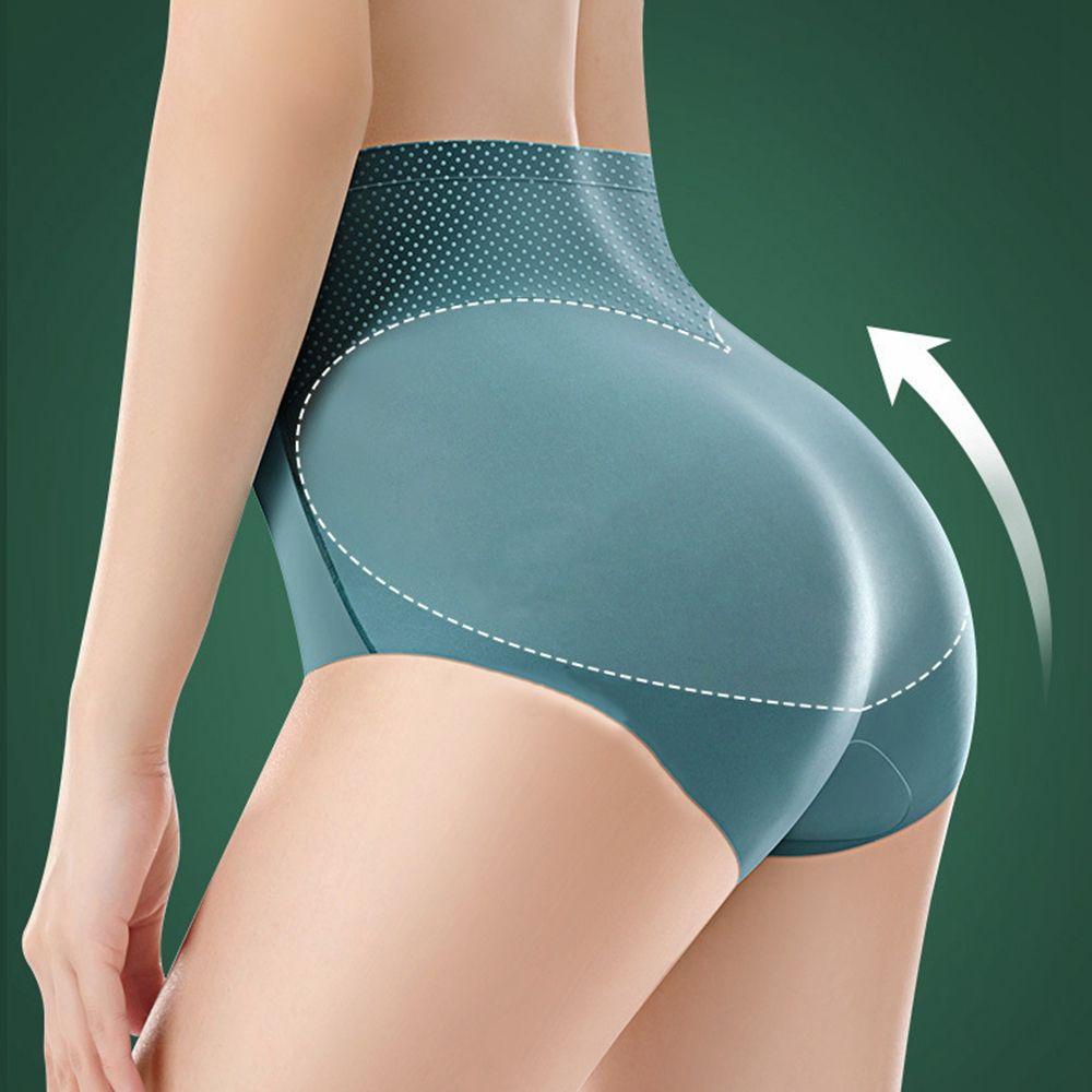 Quần Lót Định Hình Bụng Phẳng Nâng Mông Bằng Lụa Lạnh DYRUIDOJ Plus Size