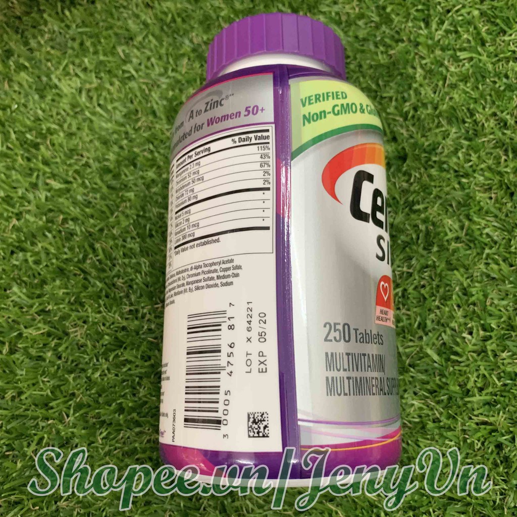 Vitamin Tổng Hợp Centrum Silver Ultra Women's 50+ cho nữ giới trên 50 tuổi | Thế Giới Skin Care