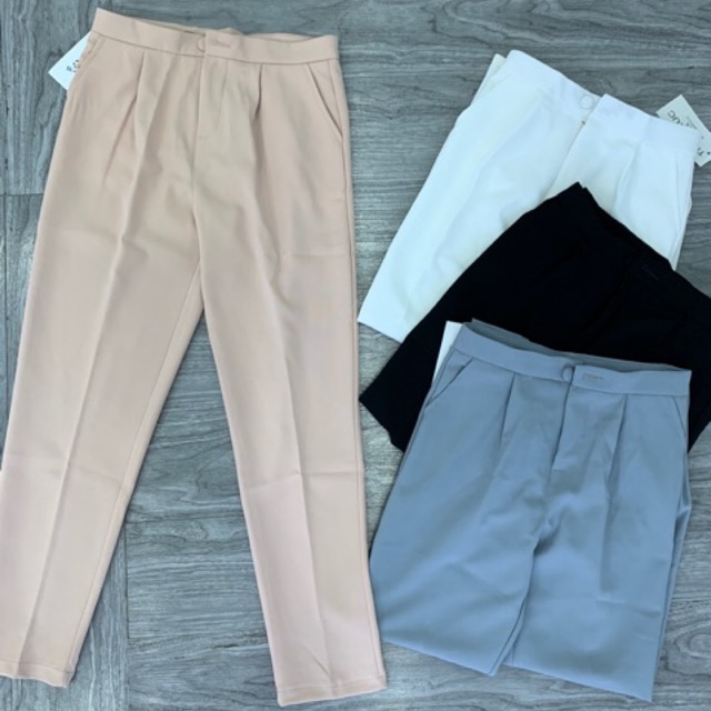 [Combo_Thanh lịch 2] Quần baggy vải tuyết mưa nhiều mầu