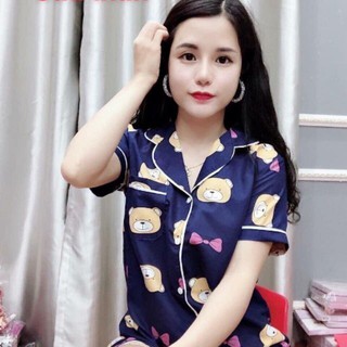 BỘ ĐỒ NGỦ ĐÙI VẢI KATE THÁI FULL VIỀN NHIỀU HÌNH Cho c e lựa chọn