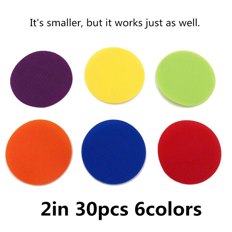 Tấm Thảm Trải Sàn 6 Màu 4 Montessori Dùng Làm Đạo Cụ Cho Bé Mẫu Giáo