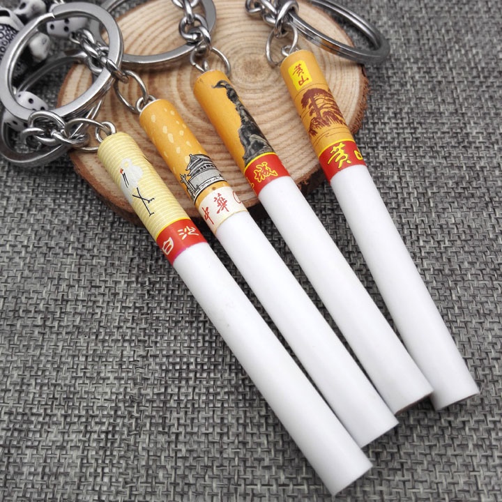 Móc khóa đồ chơi hình thuốc lá siêu cute dễ thương