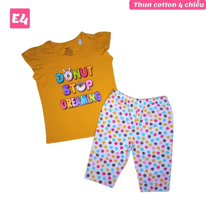 Đồ bộ bé gái yoyo hình pony size đại từ 26-43kg. Chất thun cotton 4 chiều - Tomchuakids