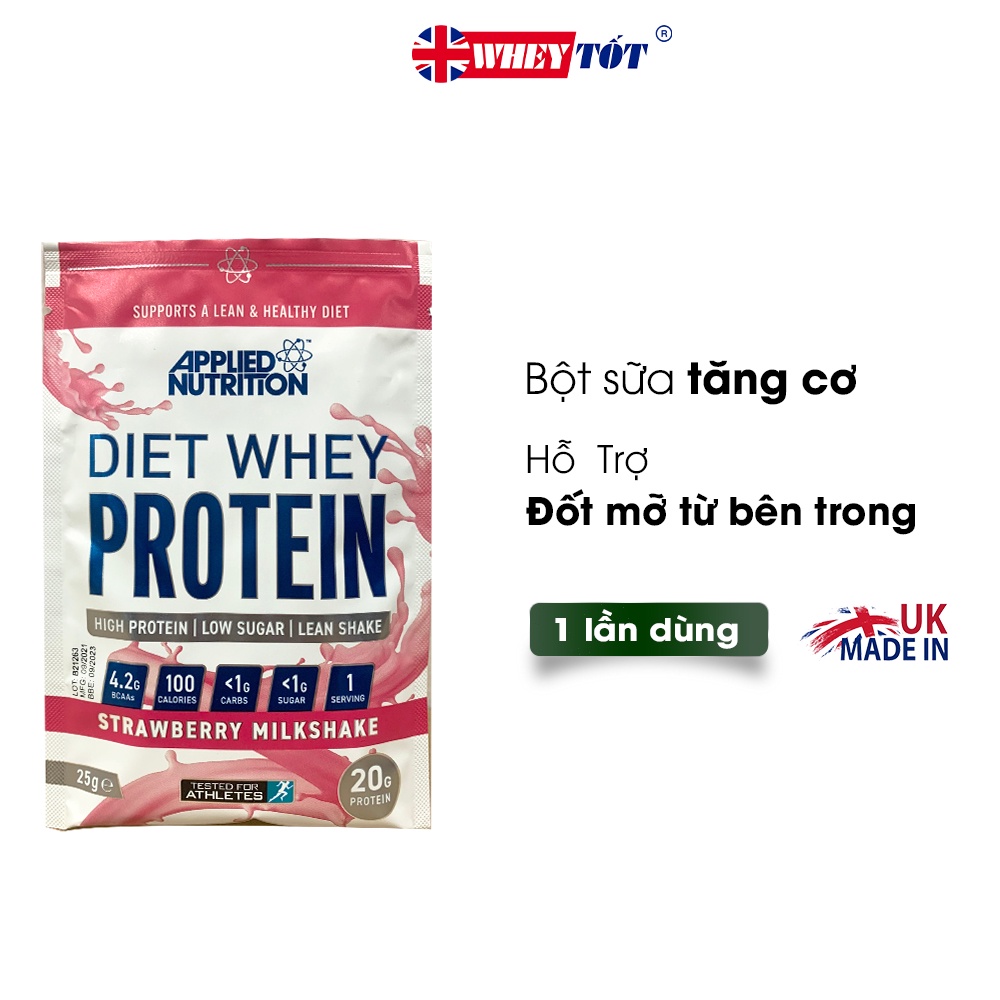 DIET WHEY GÓI SAMPLE 1 LẦN DÙNG