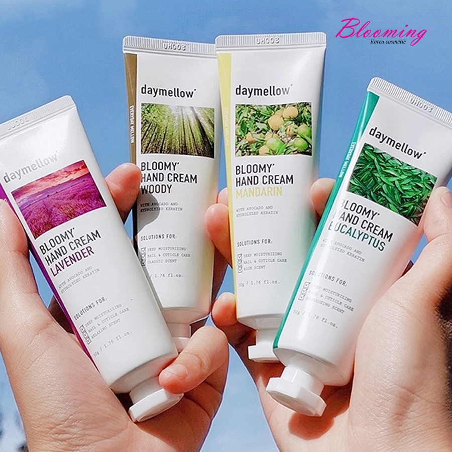 [New] Kem Dưỡng Da Tay Giữ Ẩm, Chống Lão Hóa Daymellow Bloomy Hand Cream 50g | BigBuy360 - bigbuy360.vn