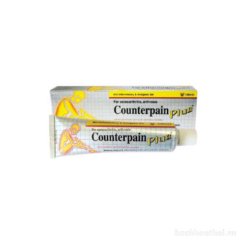 Dầu xoa bóp ġiảm ƌau màu vàng Counterpain Plus Thái Lan