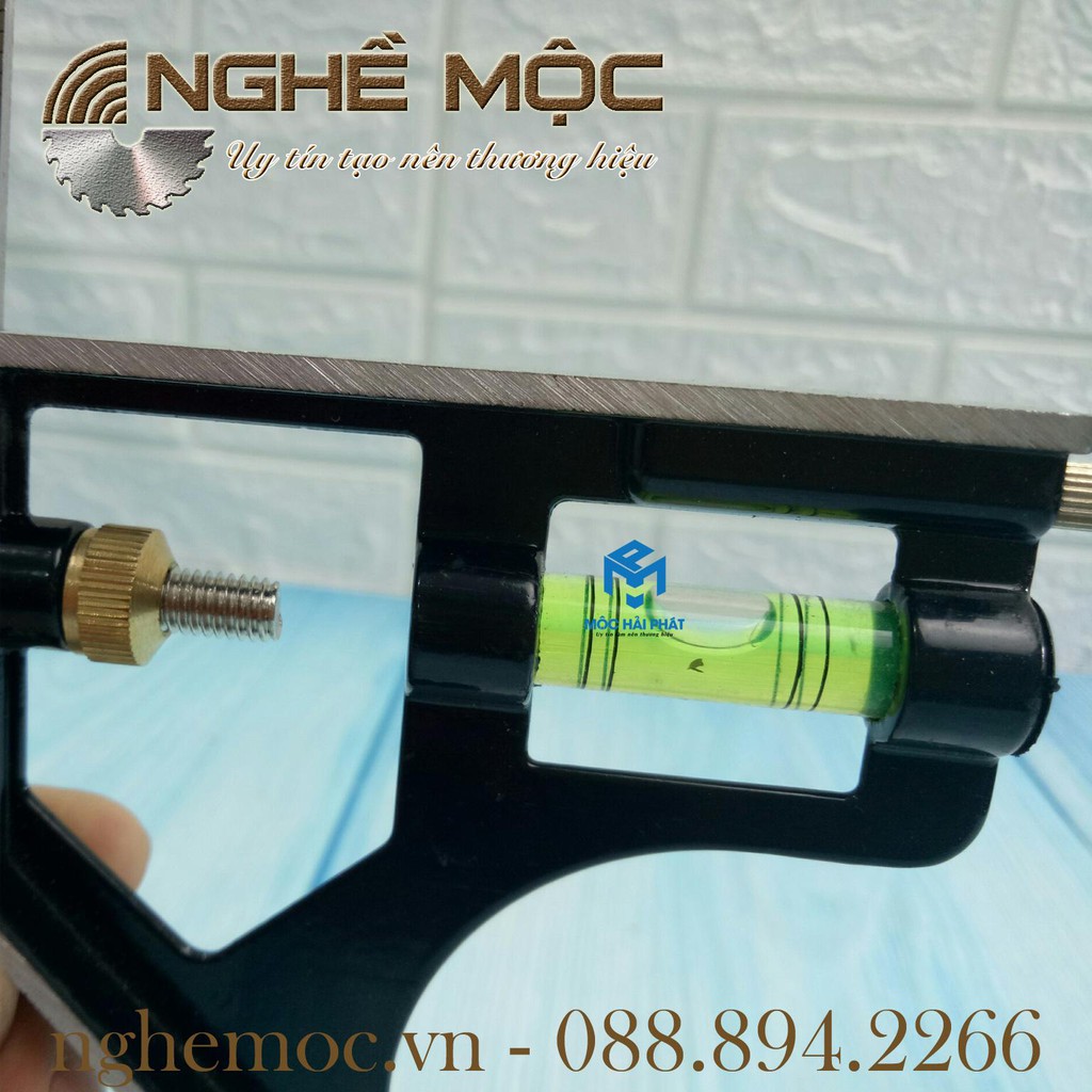 Thước Ke Góc Vuông Di Chuyển Đa Năng Harden 580720 - Nghề Mộc