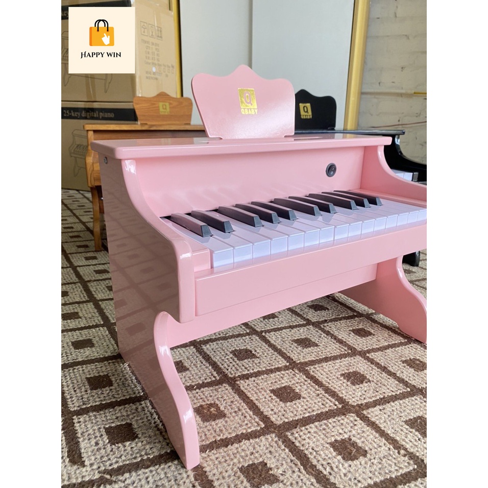 Đàn piano cho bé phiên bản đặc biệt, piano điện hàng chính hãng 25 phím, đàn đồ chơi cho bé chất liệu gỗ