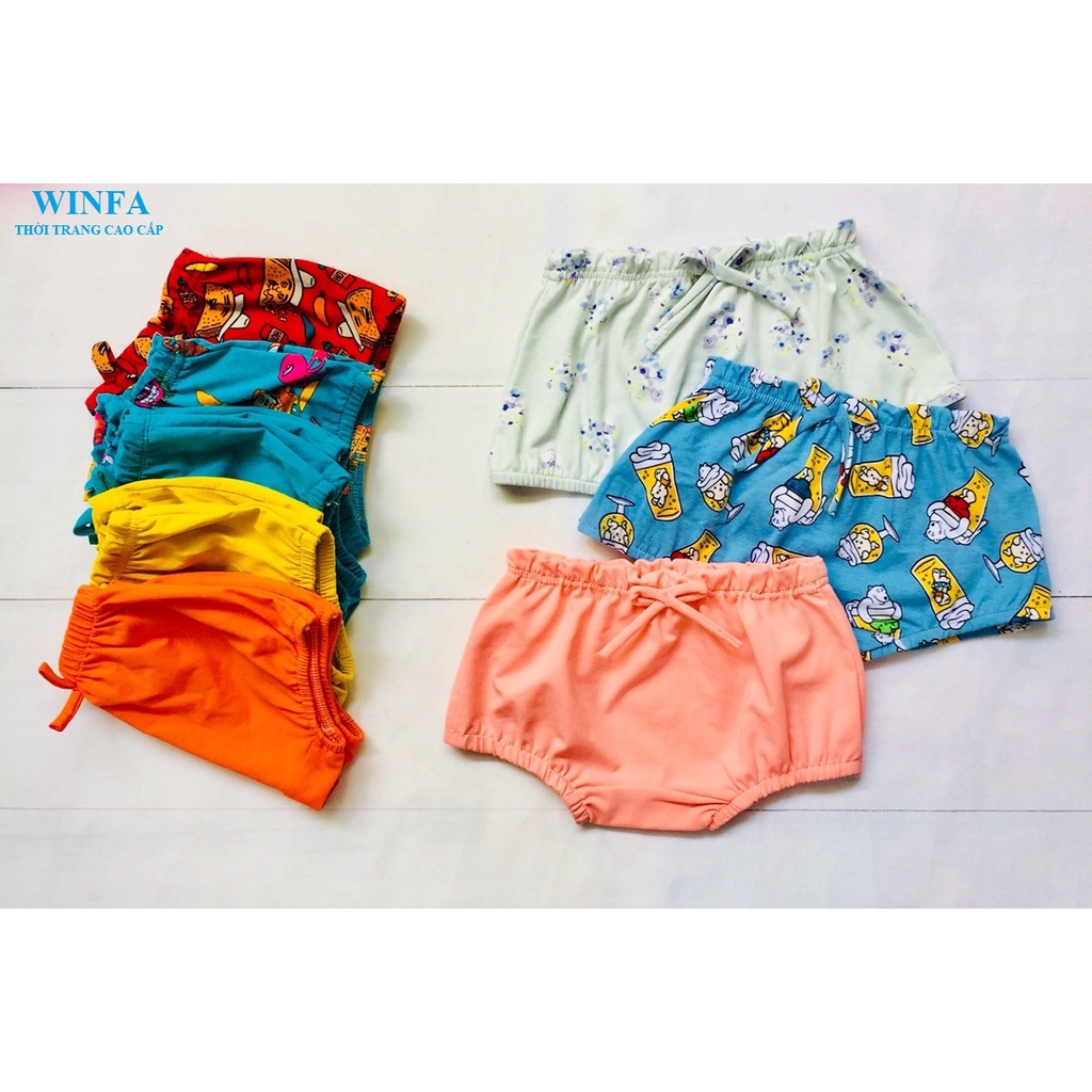 Quần chip bé gái - Quần lót bé gái xinh xắn  thun coton co giãn 4 chiều, thoáng mát, thấm hút tốt