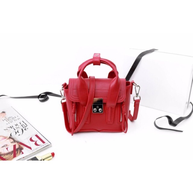 Túi dáng hộp philip lim mini bag size 18