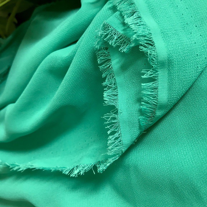 Vải Bán Mét Giá Rẻ - Vải Voan Chiffon Màu Trơn - Khổ 1m5 - Chất Mềm Mịn, Rũ, Không Co Giãn