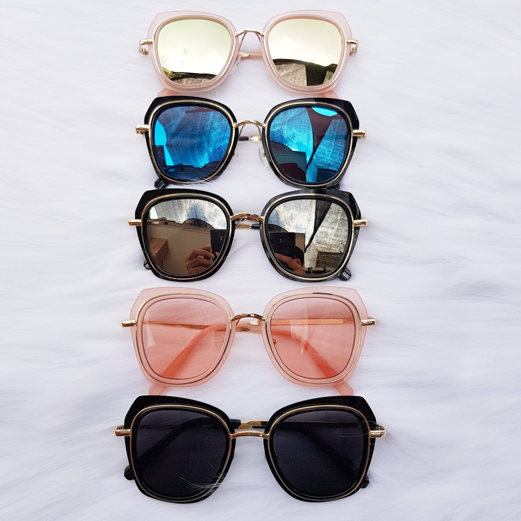 [Mã FARSSTGRE giảm 5K đơn bất kỳ] Mắt kính chữ V hot trend💖FREESHIP💖gọng kính mát nữ /301/ thời trang AH267 | BigBuy360 - bigbuy360.vn