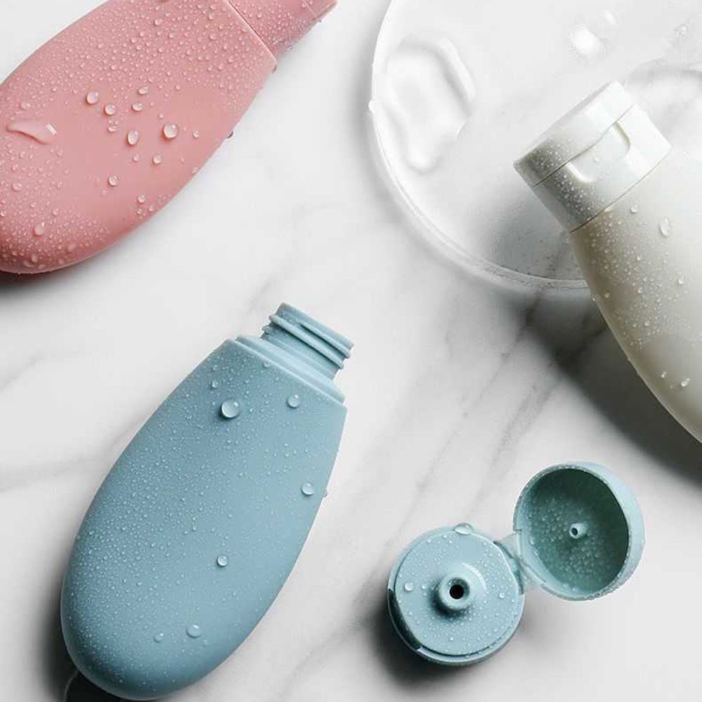 Set combo 3 chai lọ chiết mỹ phẩm du lịch bằng nhựa silicone nhiều màu tiện dụng