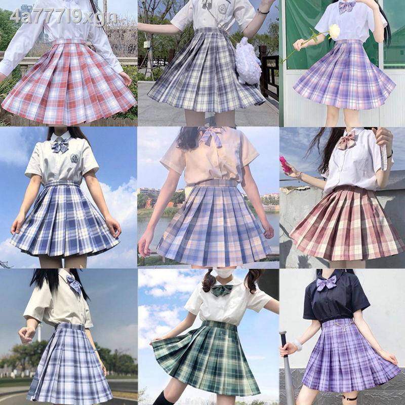 váy đầm dáng xoè✗❈Bộ sưu tập Nhật Bản chính hãng váy lưới jk thương hiệu Trung Quốc đồng phục học sinh Gentle dao