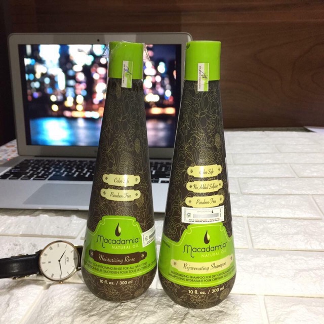 Dầu gội xả macadamia trẻ hoá tóc 300ml