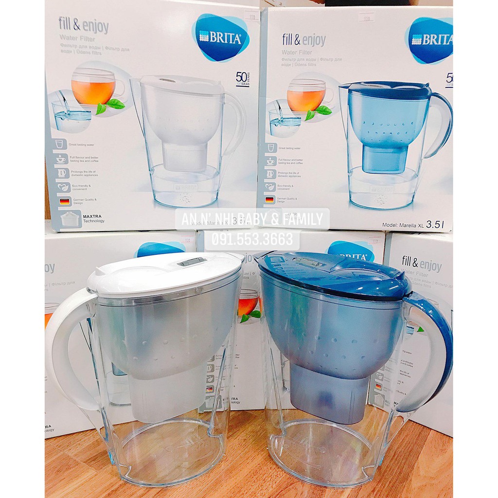 Bình Lọc Nước Cầm Tay Cao Cấp Brita