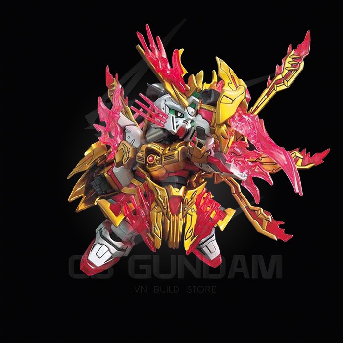 MÔ HÌNH GUNDAM BANDAI SD TAM QUỐC SANGOKU SOKETSUDEN YAN HUANG ZHANG FEI GOD GUNDAM - TRƯƠNG PHI SDSS