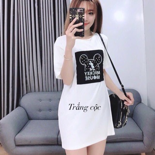 Váy thun nữ dáng suông