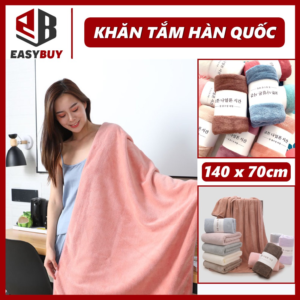 Khăn Tắm Lông Cừu Cao Cấp Hàn Quốc Loại 1 (140 x70cm)