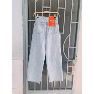 Quần ống rộng cá tính