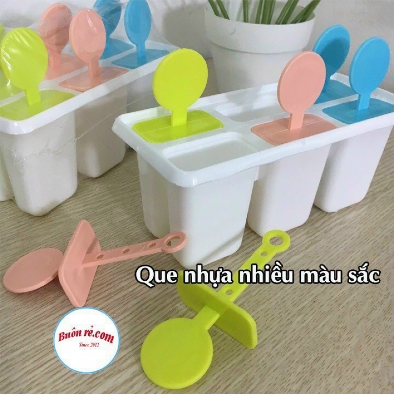 Bộ khuôn làm kem 6 que hàng Việt Nhật an toàn và chắc chắn