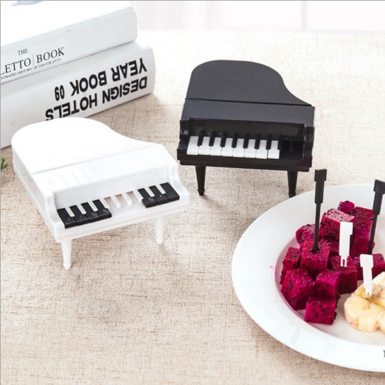 Bộ Xiên Dĩa Piano Bằng Nhựa GD497