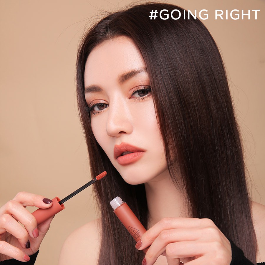 Son kem lì 3CE mềm môi tôn da Velvet Lip Tint mịn môi lâu trôi BITTER HOUR 3CE006 | BigBuy360 - bigbuy360.vn