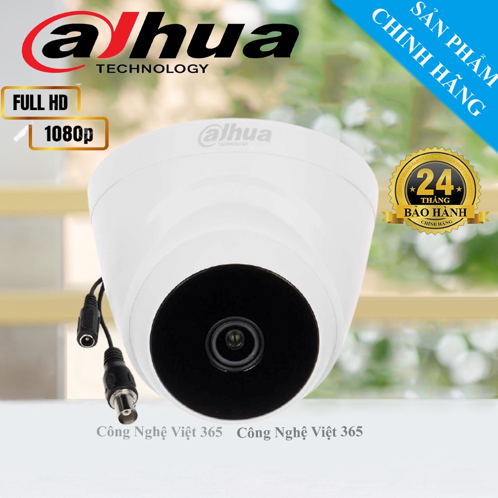 Camera giám sát DAHUA HAC-T1A21P HDCVI 2MP Tính năng chính chống ngược sáng,hình ảnh sắc nét,chống thấm nước- BH 24TH