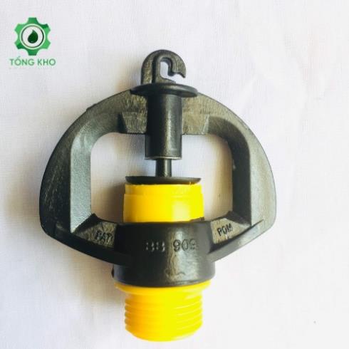 Bộ 10 BÉC tưới phun mưa BB-909 và 10 đầu nối ren trong 17-21mm - Tổng kho kim khí điện nước