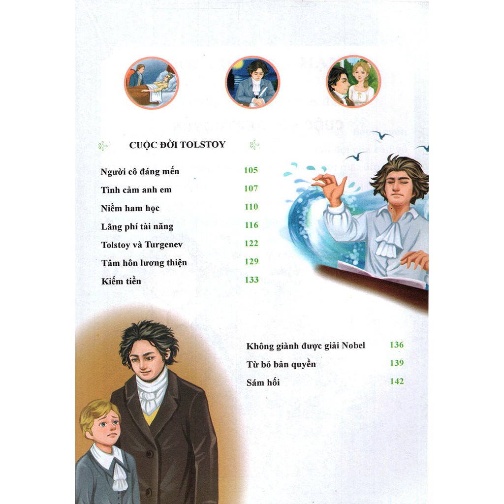 Sách - Tác Phẩm Kinh Điển Nổi Tiếng Thế Giới - Câu Chuyện Danh Nhân
