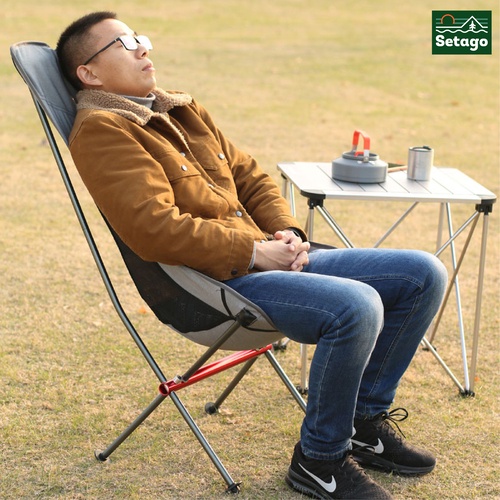 Ghế gấp gọn, ghế dã ngoại siêu nhẹ - Premium Light lưng dài